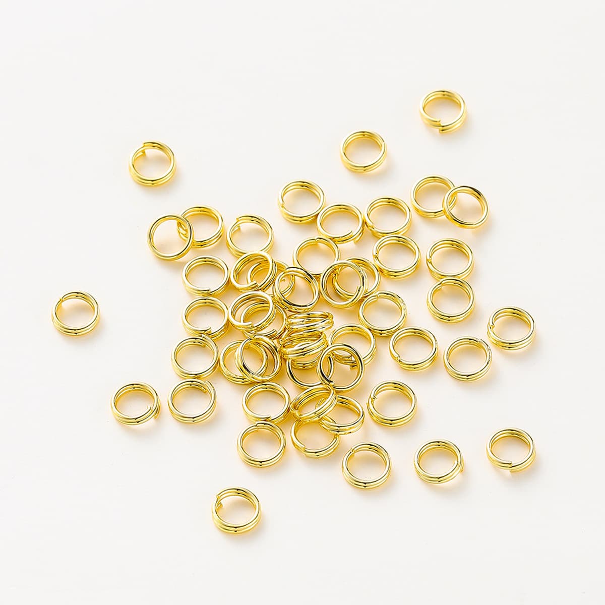 Двойное кольцо 14k18k медное покрытие цвет сохраняет настоящее золото DIY ювелирные аксессуары соединительное Открытое...