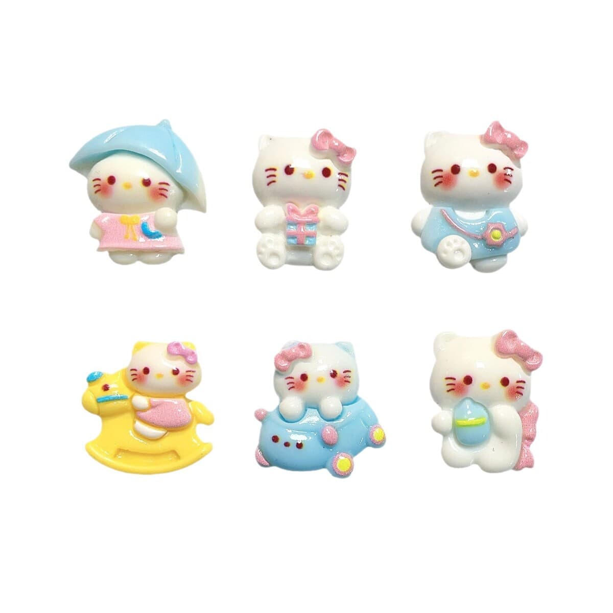 Яркий мультяшный детский сад кошка DIY кремовый клей для мобильного телефона чехол для заколки головки веревка для обуви...