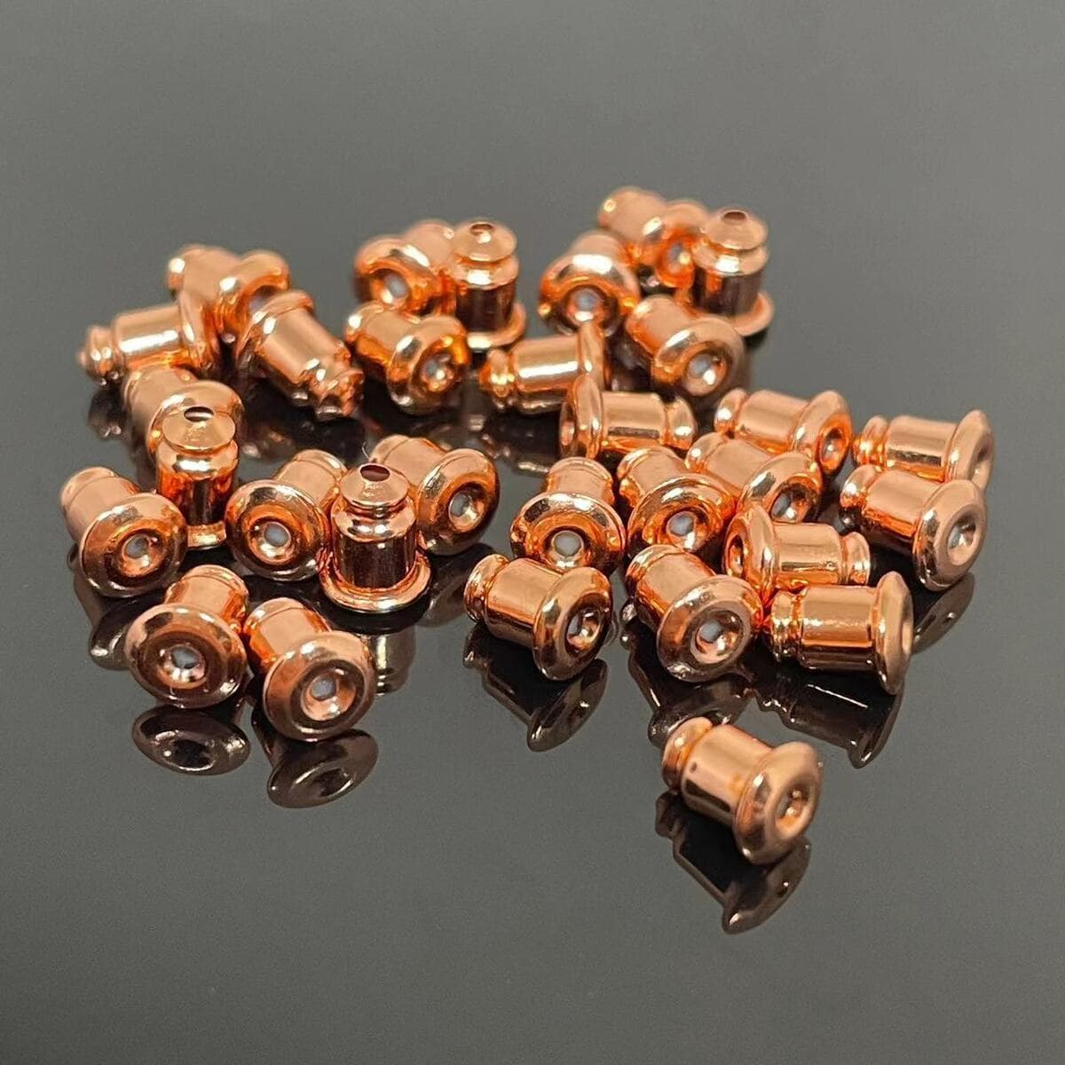 Медная пуля металлические беруши DIY ювелирные аксессуары антиаллергическое сохранение цвета Настоящее золото гальванические...