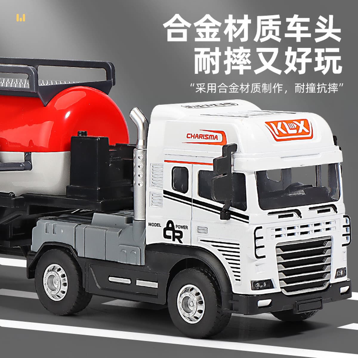 Детский сплав звук и свет полуприцепы инженерный автомобиль тяжелый большой грузовик самосвал транспортный контейнер игрушка...