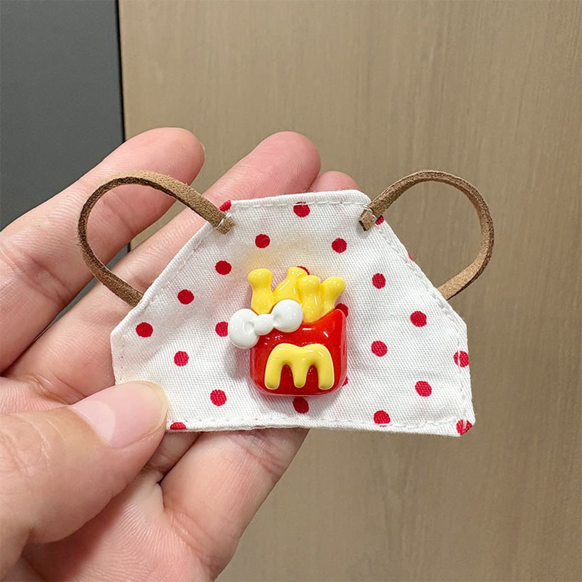 Милая мини-холщовая сумка, плюшевая кукла, клетчатая сумка, кукла West Highland, аксессуары для щенков, клетчатая юбка,...