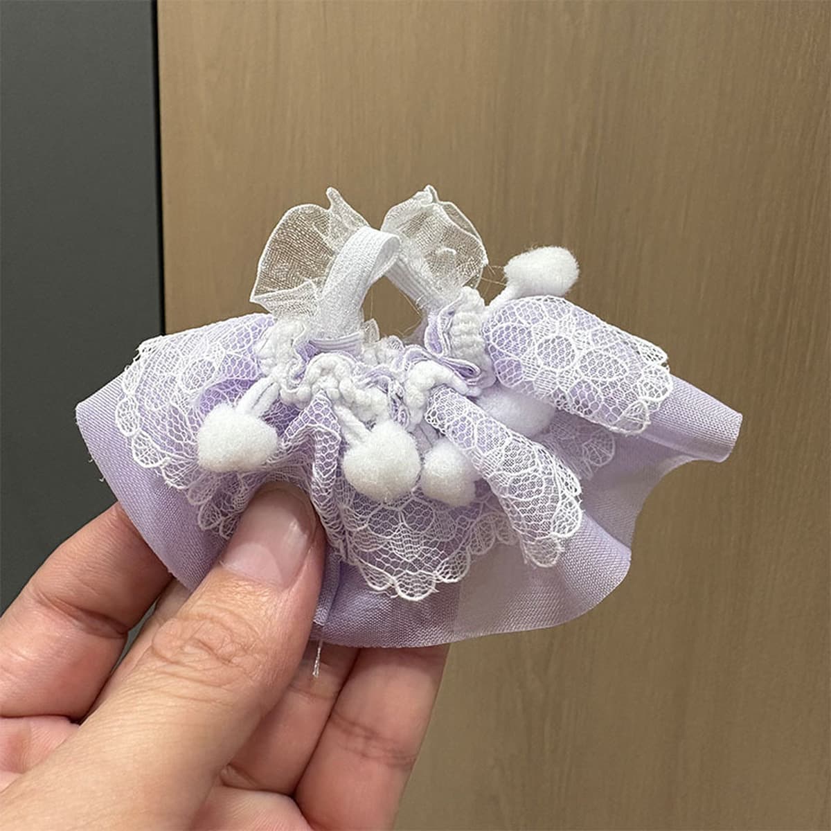 Милая мини-холщовая сумка, плюшевая кукла, клетчатая сумка, кукла West Highland, аксессуары для щенков, клетчатая юбка,...