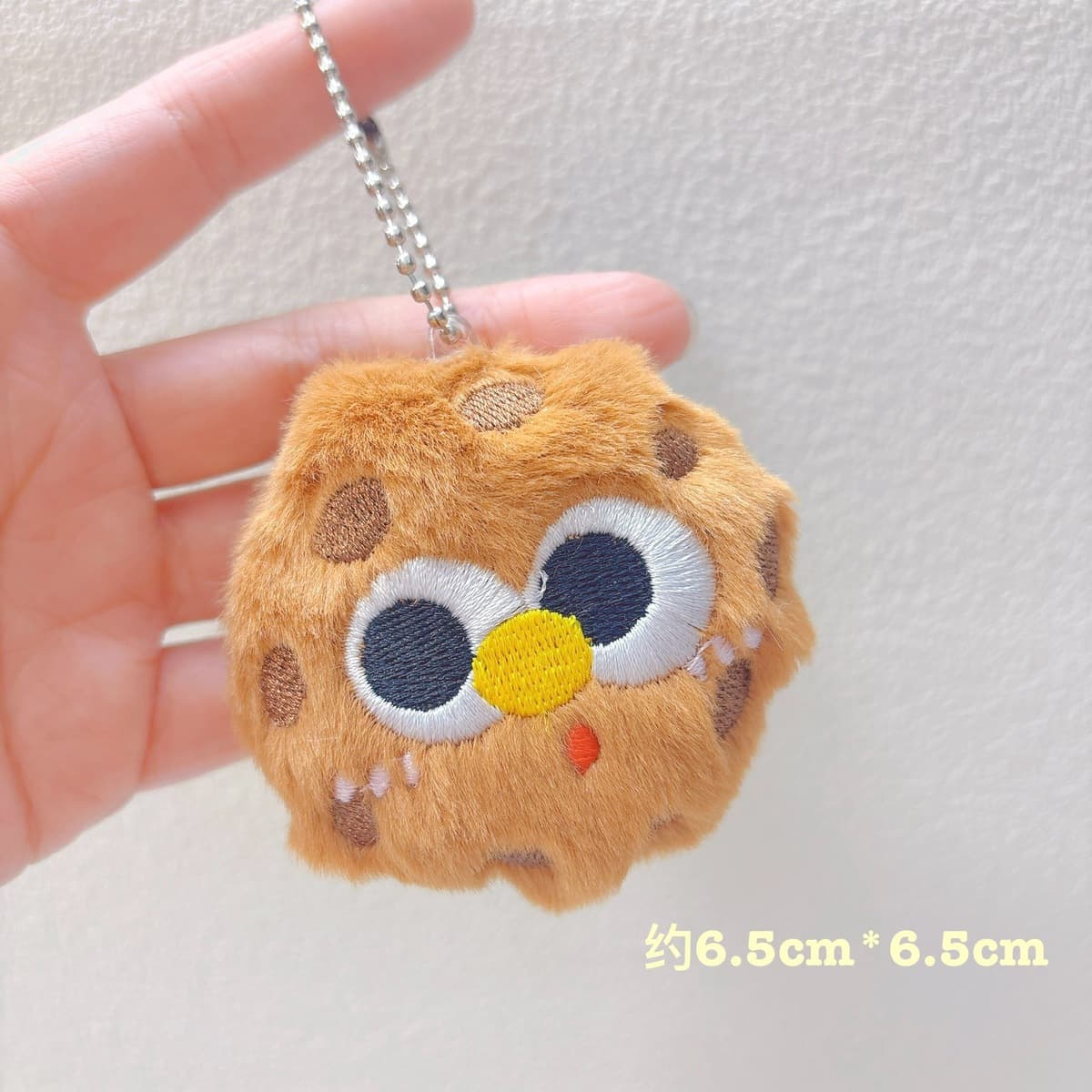 Популярный пищащий плюшевый брелок-подвеска в виде милого котенка, игрушка для автоматов с игрушками, плюшевая кукла