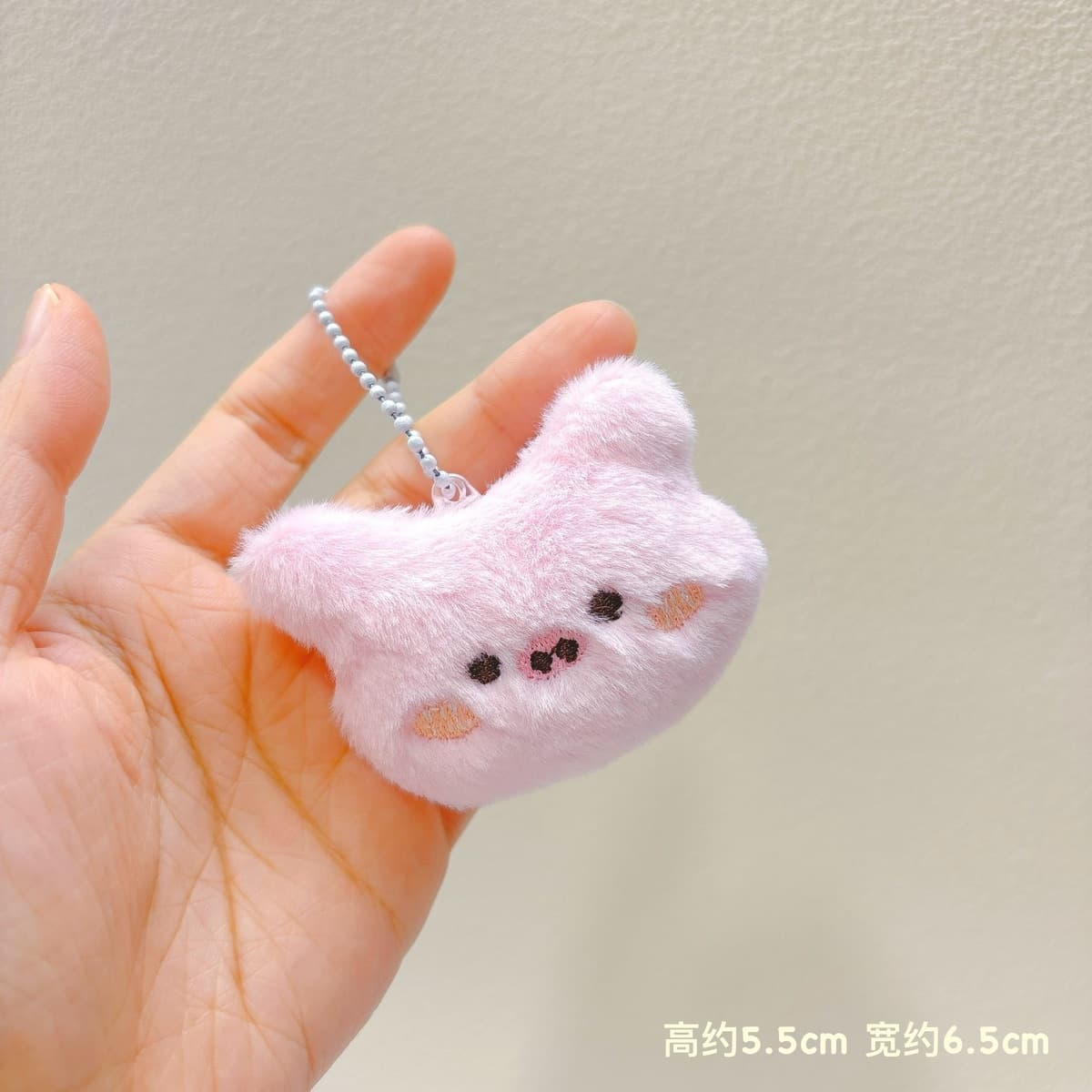 Популярный пищащий плюшевый брелок-подвеска в виде милого котенка, игрушка для автоматов с игрушками, плюшевая кукла