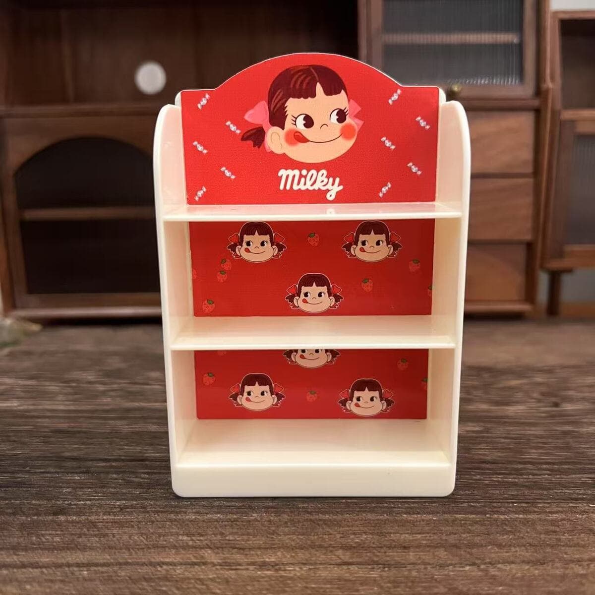 Микроминиатюрный кукольный домик мини-маленькая полка kt Crayon маленькая новая полка для хранения домашних игрушек