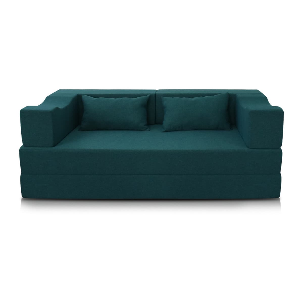 Складной бескаркасный диван-кровать Amazon в стиле минимализма для гостиной и спальни, тканевый, с губчатым наполнителем,...