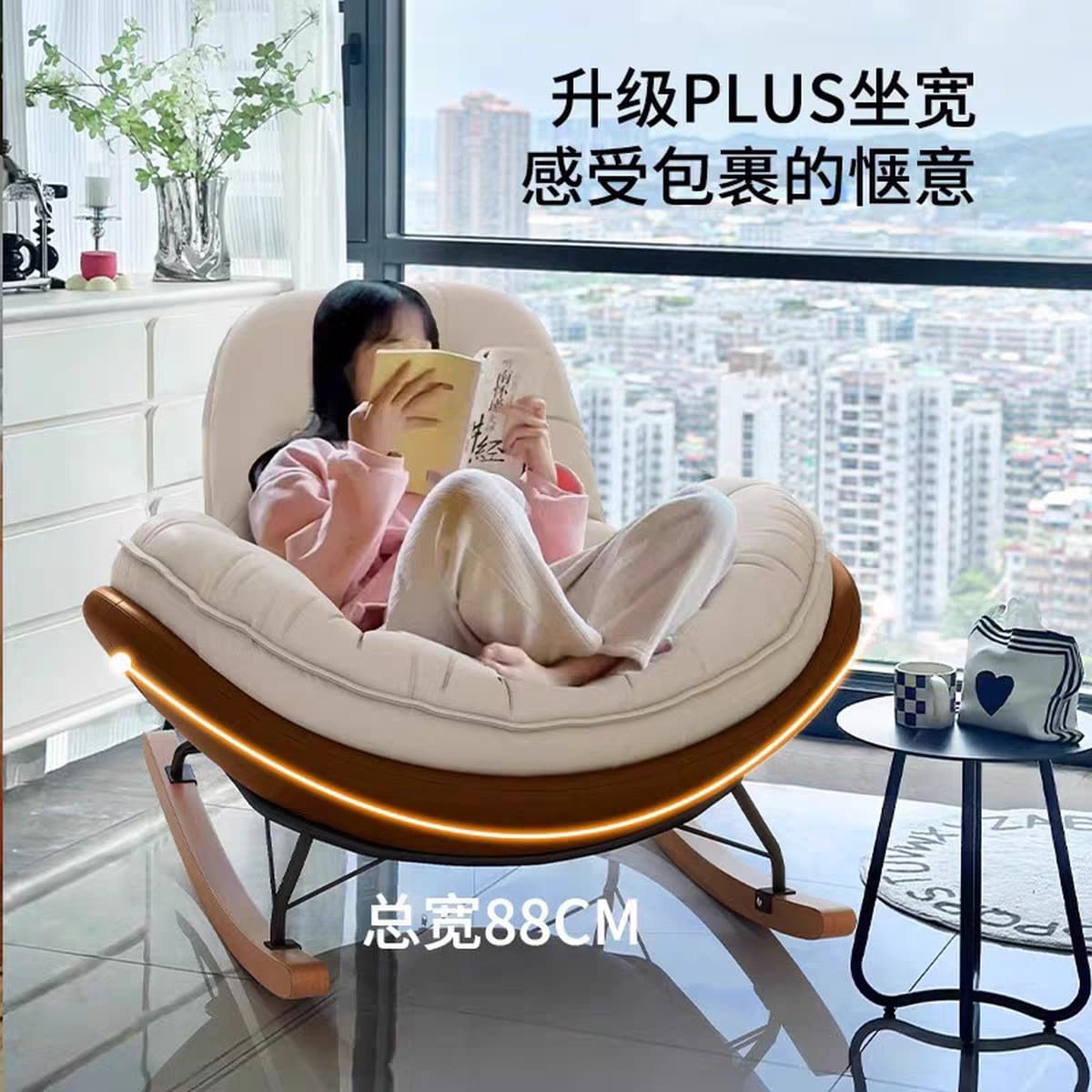 Ленивый диван спальня пингвин стул балкон спящий стул отдыха стул шезлонги одноместный шезлонг спящий лежачий кресло-качалка