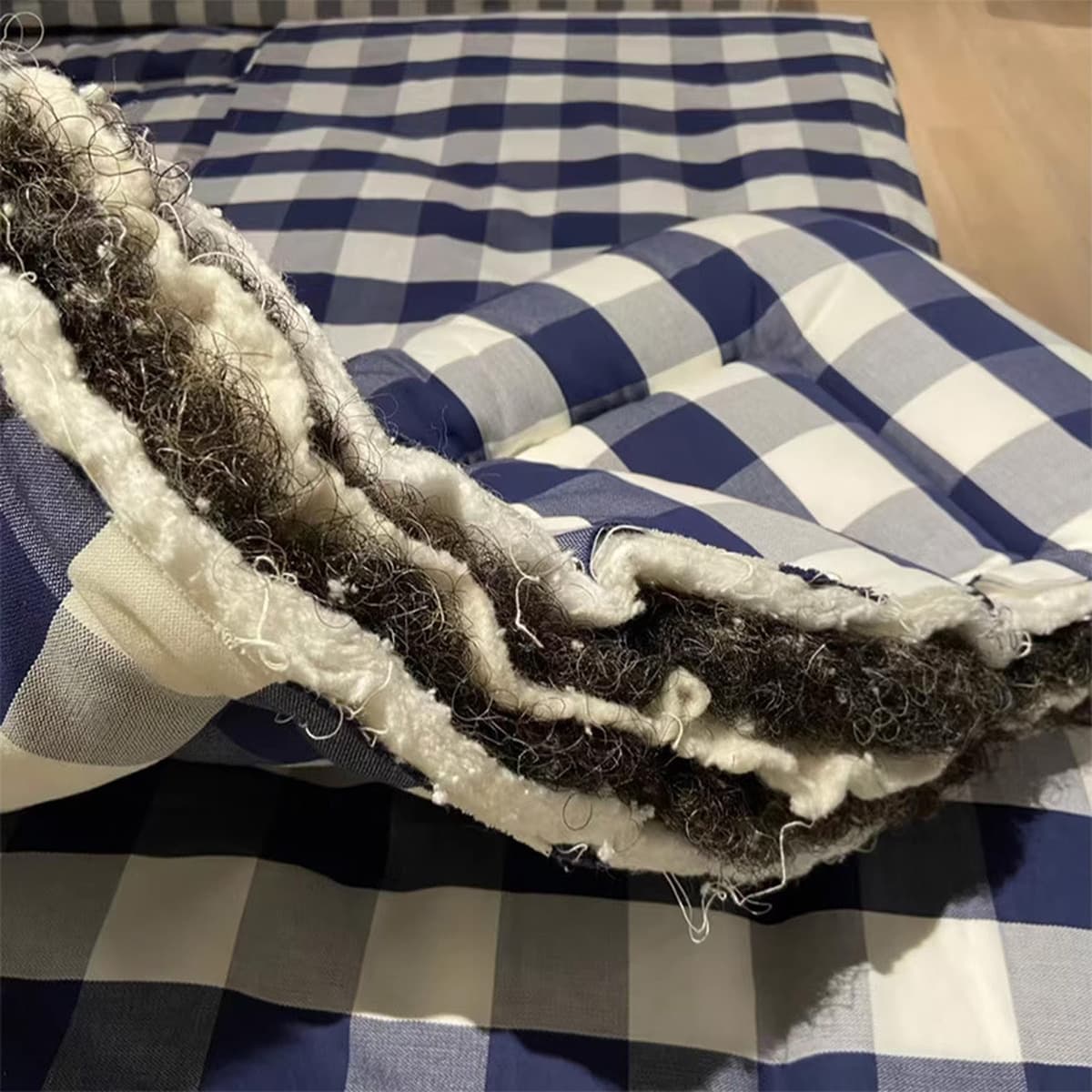 Матрас ручной работы для детской кроватки, шерстяной матрас с тафтингом Simmons Dream Soft, двухслойный мини-матрас с...