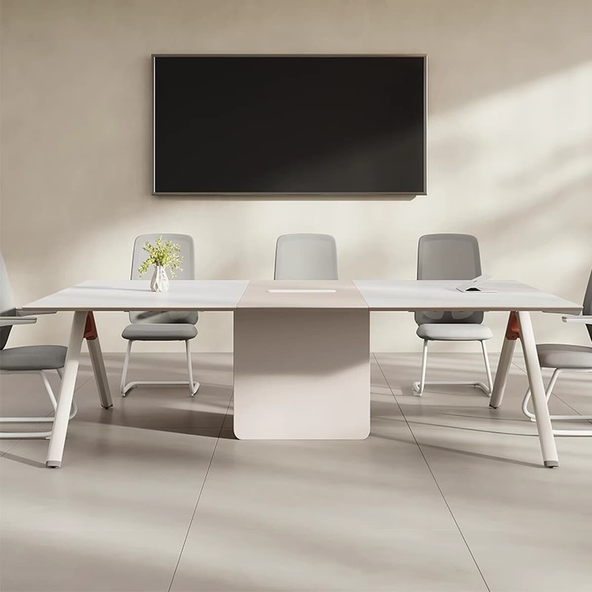 Стол для конференций, длинный стол, простой современный дизайн, для приемных, офисов, переговорных комнат, учебных...