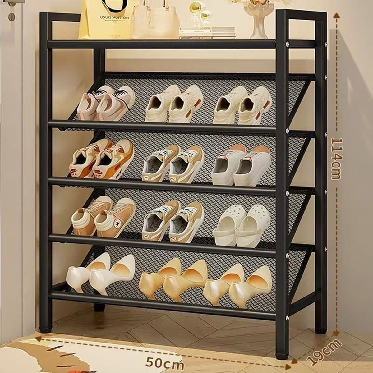 Многоярусная подставка для обуви для прихожей, для дома, общежития, аренды, с возможностью демонстрации обуви