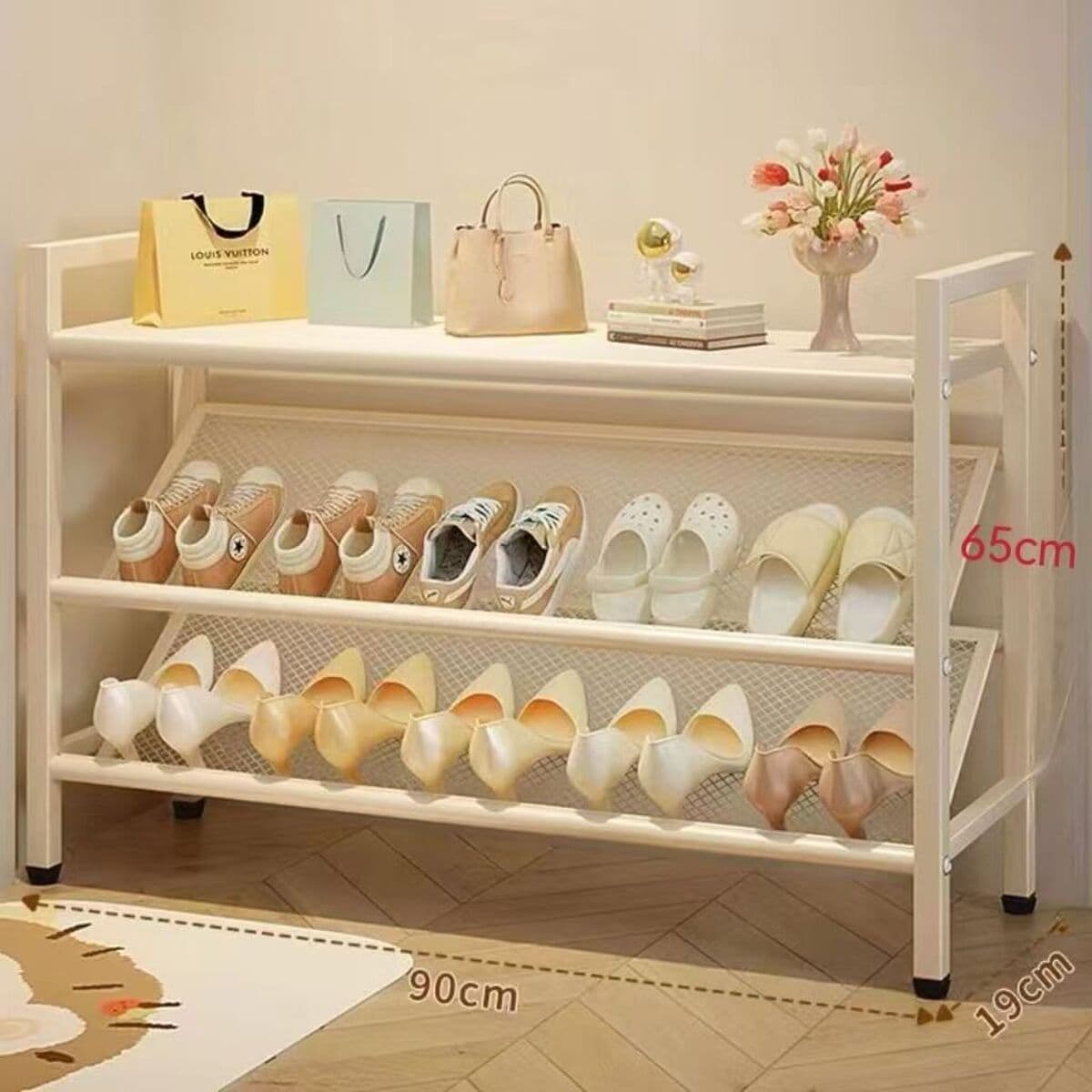 Многоярусная подставка для обуви для прихожей, для дома, общежития, аренды, с возможностью демонстрации обуви