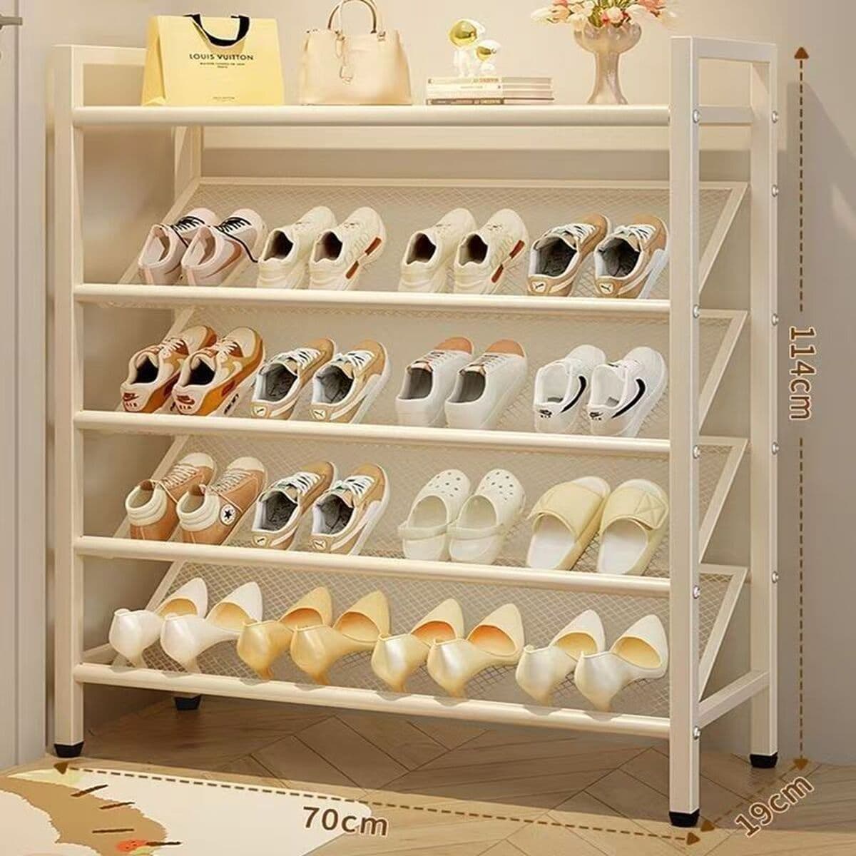 Многоярусная подставка для обуви для прихожей, для дома, общежития, аренды, с возможностью демонстрации обуви