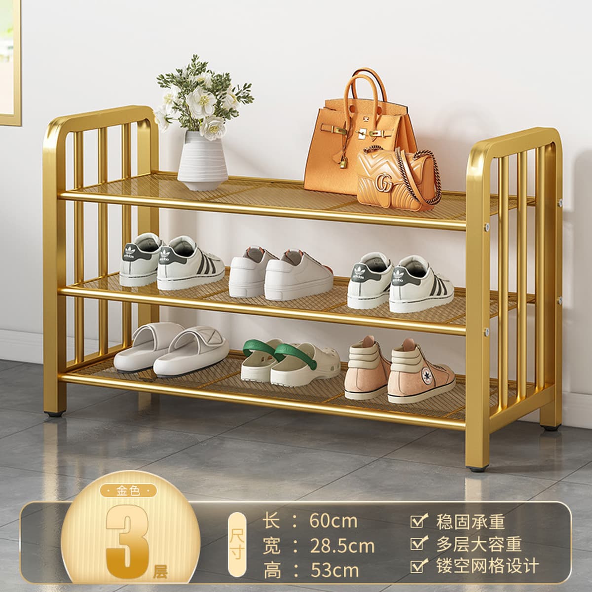 Напольная обувница для прихожей, минимальный заказ — одна штука, многоярусная компактная обувница, пылезащитный простой шкаф...