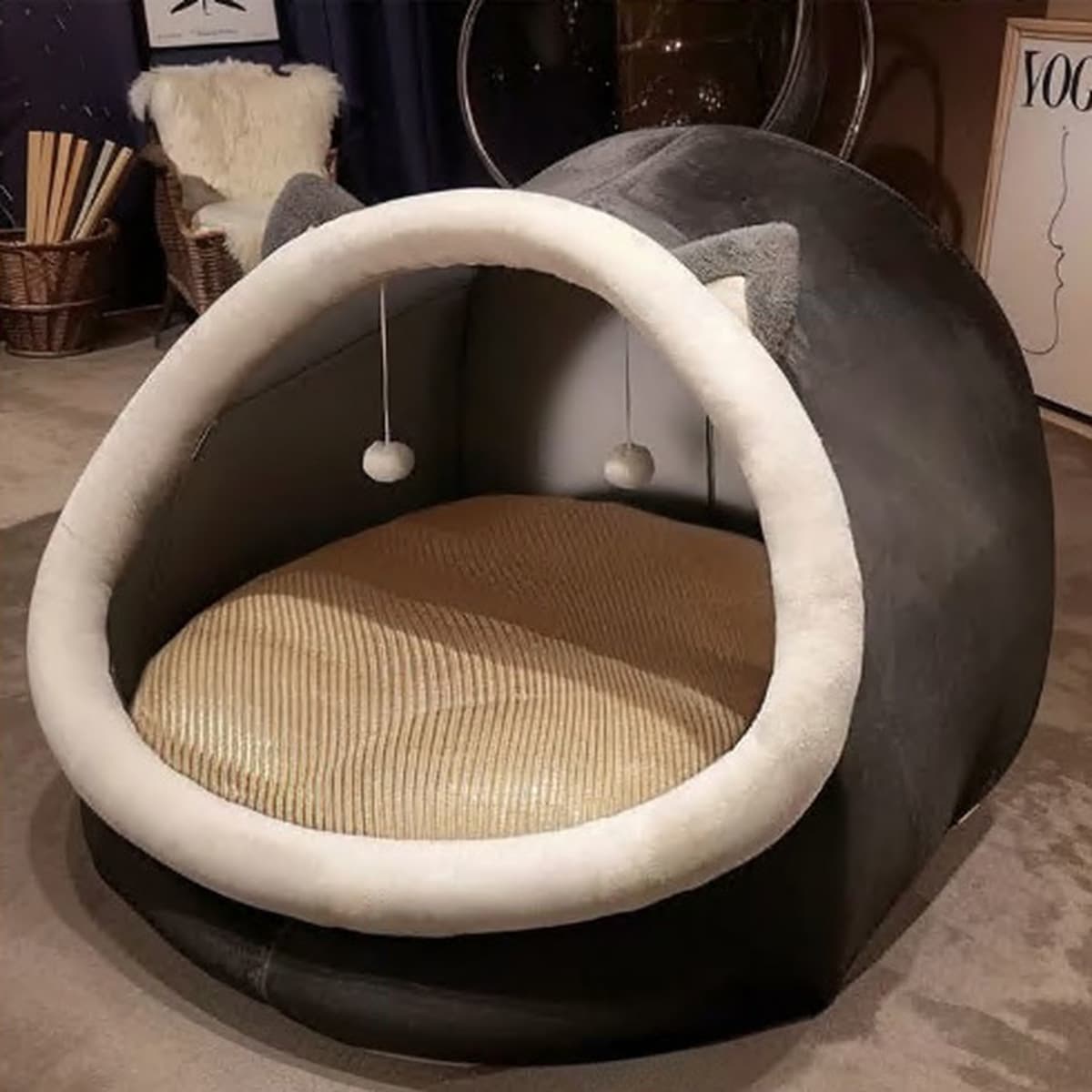 Человеческая собачья будка гигантская кошка палатка ленивый диван гнездо милая гостиная спальня мультфильм сеть для взрослых