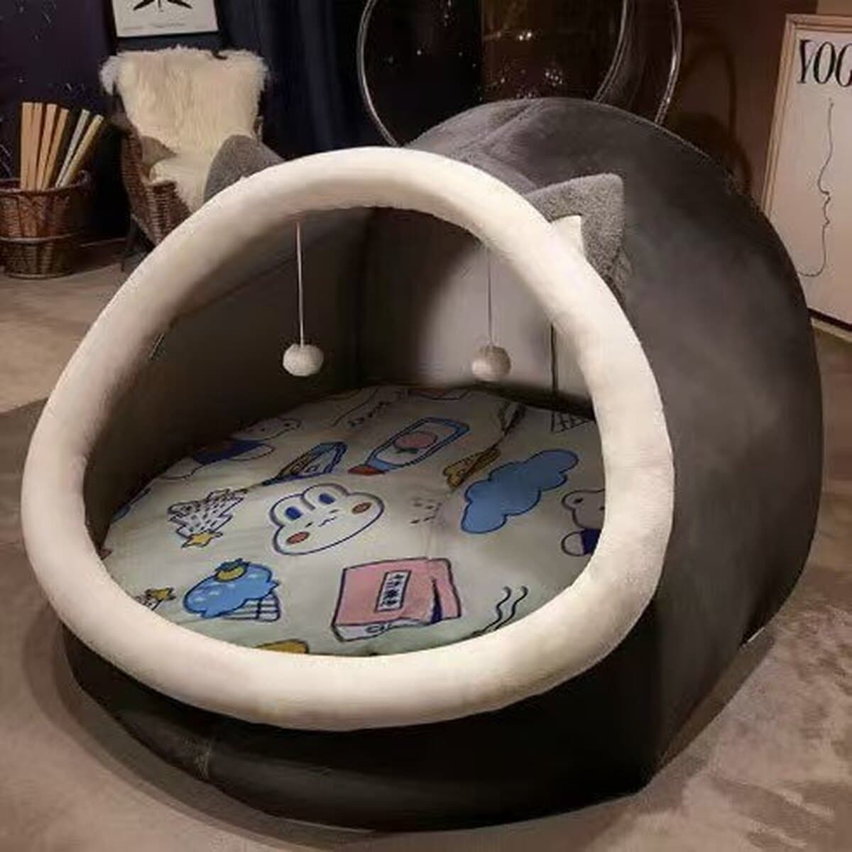 Человеческая собачья будка гигантская кошка палатка ленивый диван гнездо милая гостиная спальня мультфильм сеть для взрослых