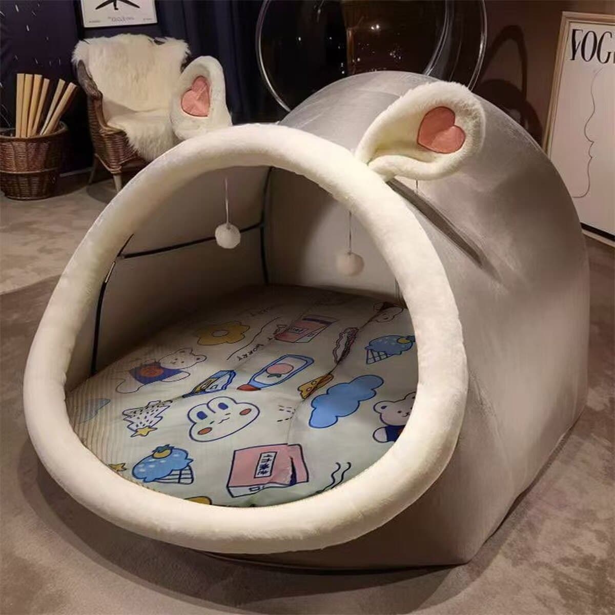 Человеческая собачья будка гигантская кошка палатка ленивый диван гнездо милая гостиная спальня мультфильм сеть для взрослых