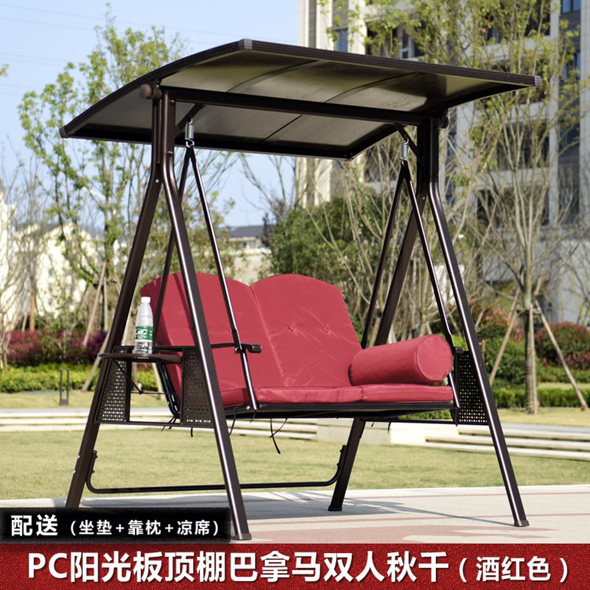 Открытый качели стул Двор Сад отдых подвесной стул Кованое железо качели стул открытый кресло-качалка гамак открытый воздух...