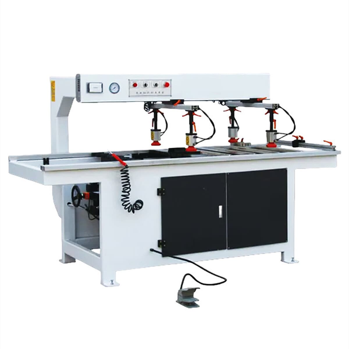 Рядная дрель для деревообработки, двухрядная дрель, сверлильный станок «три в одном», сверление мебельных шкафов,...