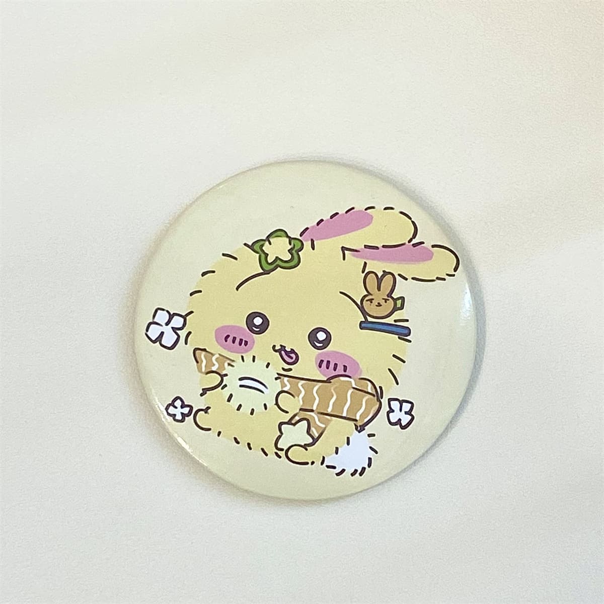 Мультфильм Джи Кава маленькое круглое зеркало Усаки портативное маленькое зеркало