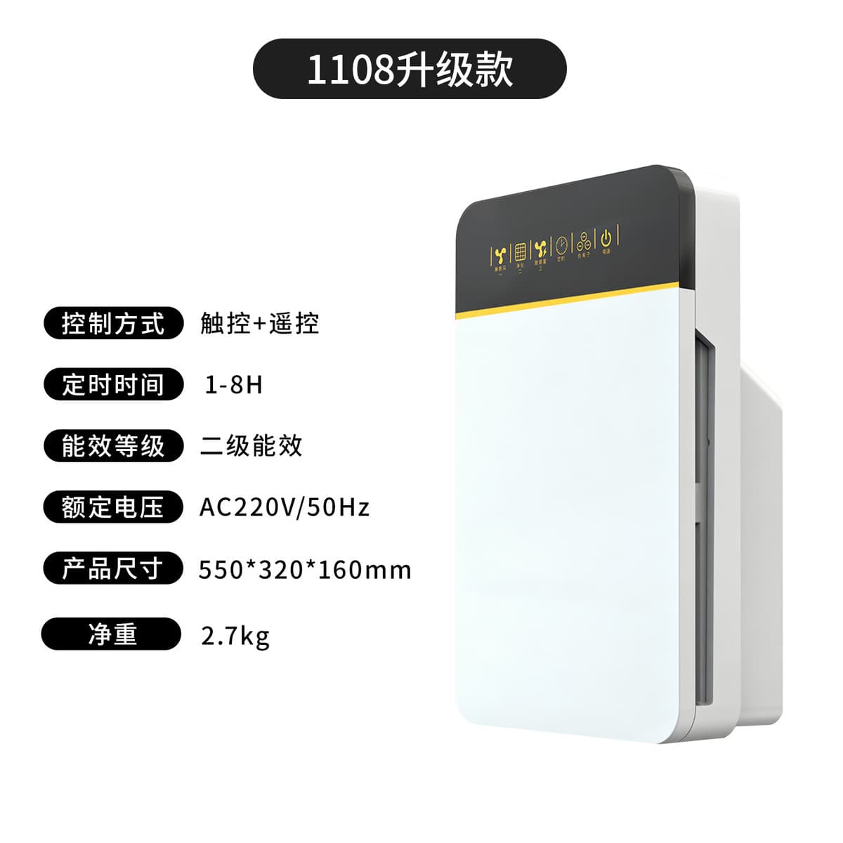 Популярный трансграничный очиститель воздуха для владельцев домашних животных, дезодорирующий, поглощающий шерсть, с мощным...