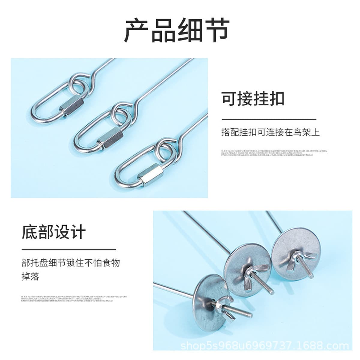 Вилка для фруктов из нержавеющей стали с попугаем, вилка для кукурузы и яблока, принадлежности для домашних животных,...