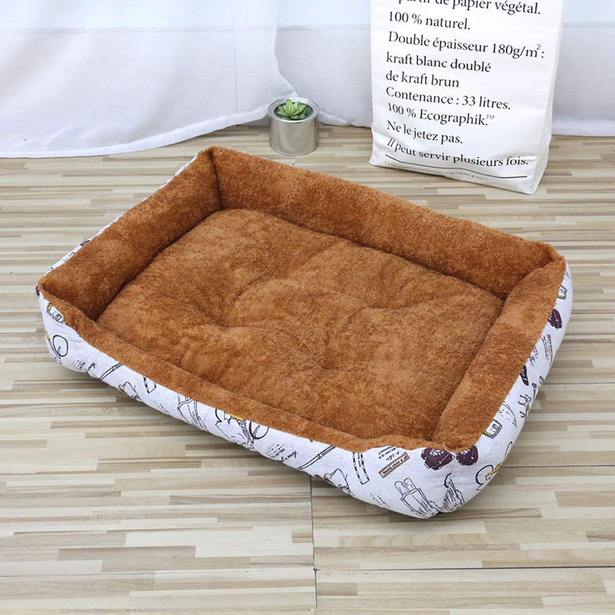 Товары для домашних животных оптом очень большое теплое гнездо Arctic Velvet прямоугольное гнездо для кошек Универсальное...