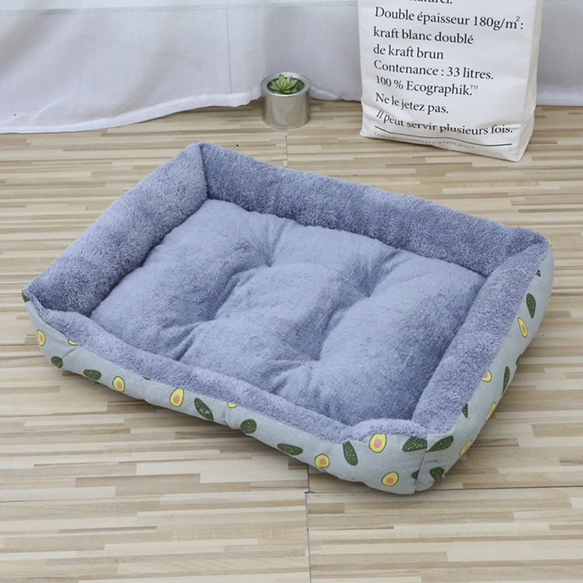 Товары для домашних животных оптом очень большое теплое гнездо Arctic Velvet прямоугольное гнездо для кошек Универсальное...