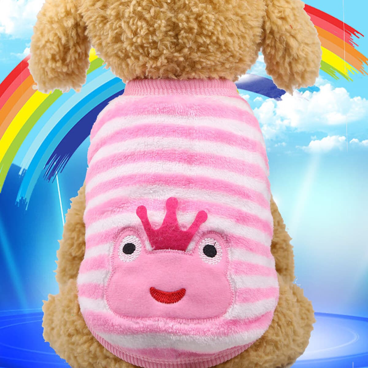 Завод прямой фланелевой чашка собака маленькое молоко собака кошка домашнее животное Тедди одежда жилет фабрика одежды