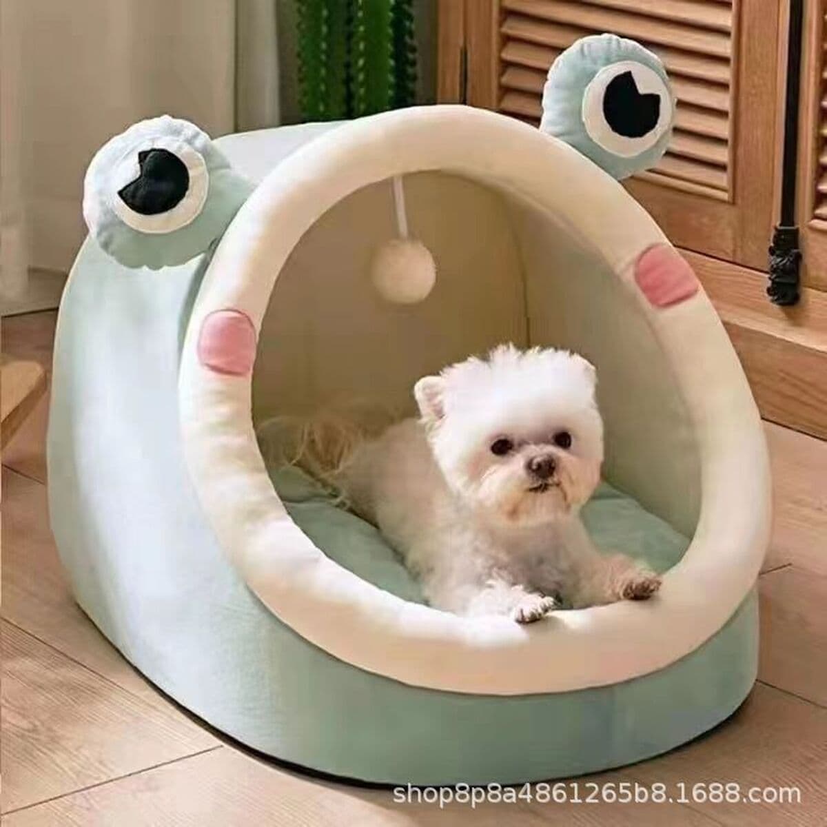 Собачья будка и кошачья будка, удобные, полузакрытые, безопасные, съемные и моющиеся принадлежности для домашних животных...