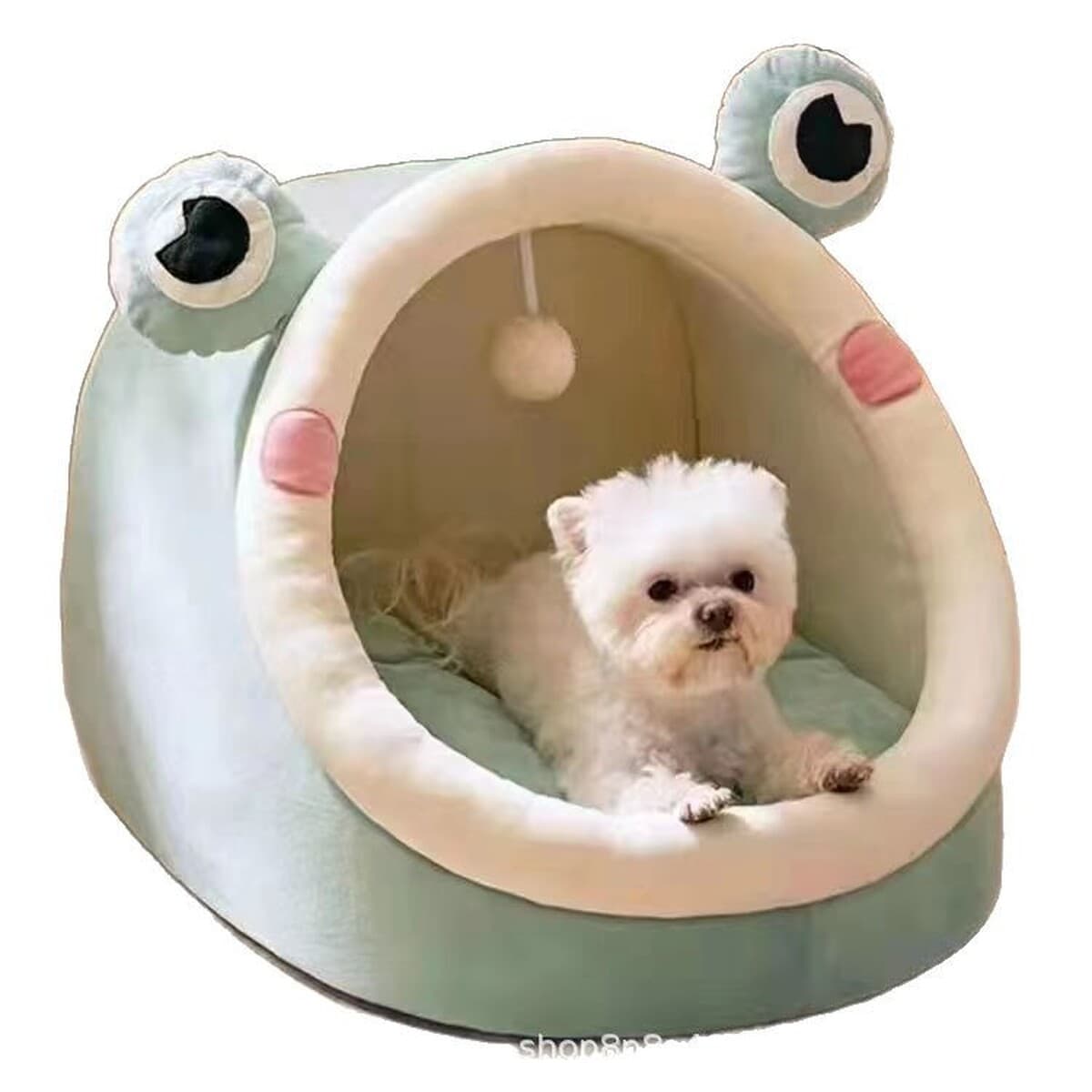 Собачья будка и кошачья будка, удобные, полузакрытые, безопасные, съемные и моющиеся принадлежности для домашних животных...