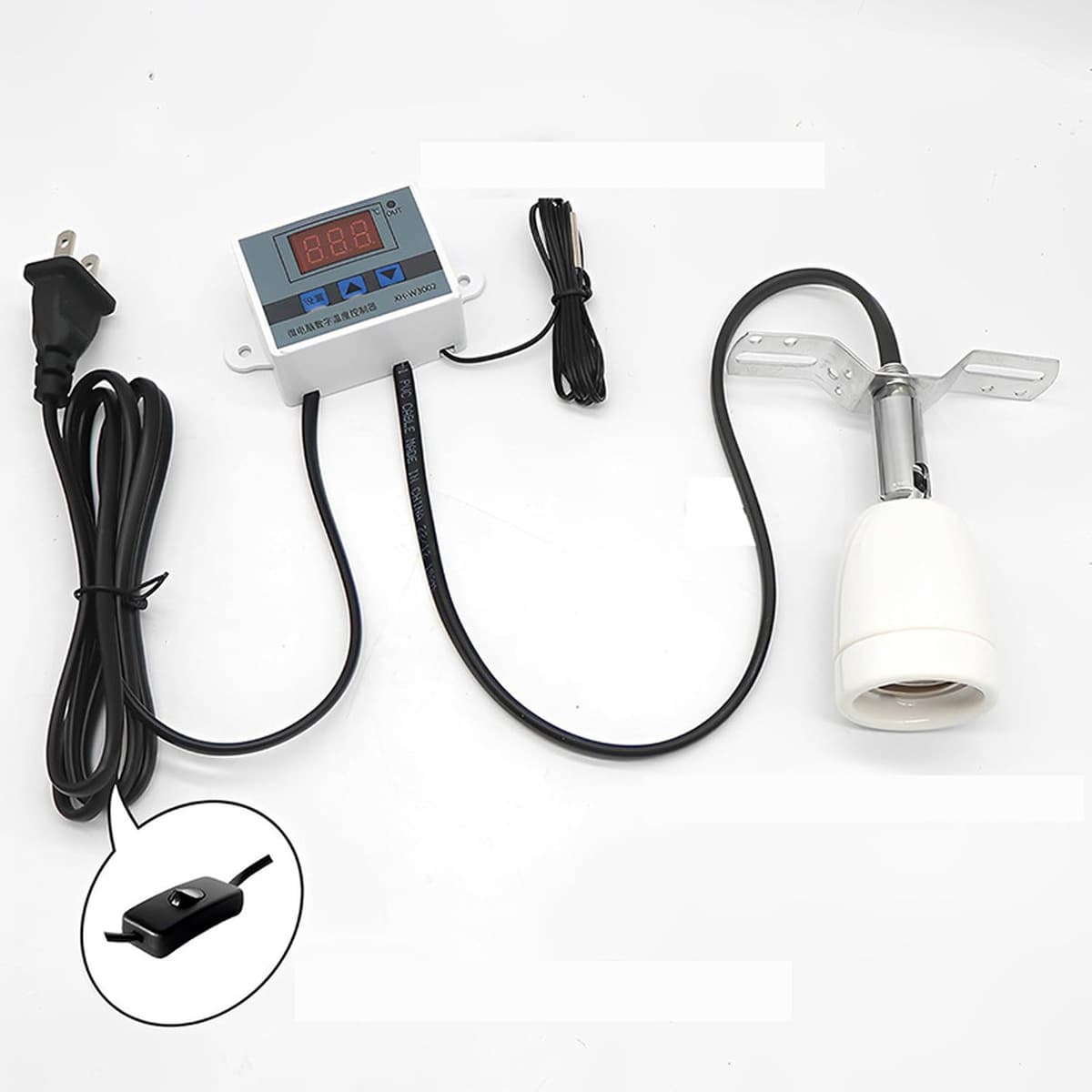 Коробка для разведения рептилий цилиндр ящерица черепаха змея коробка восхождение домашних животных керамическая нагревная...