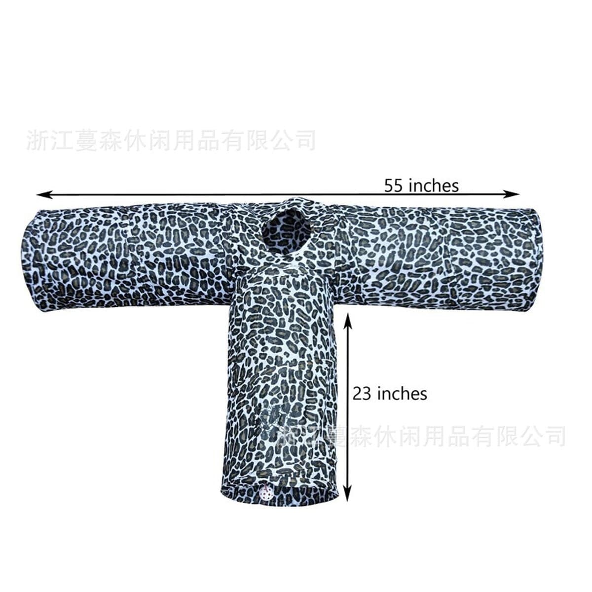 Т-образный вертикальный трехсторонний прямой канал туннель кошка ползающая тренировочная Игрушка Леопард Мода колокольчик...