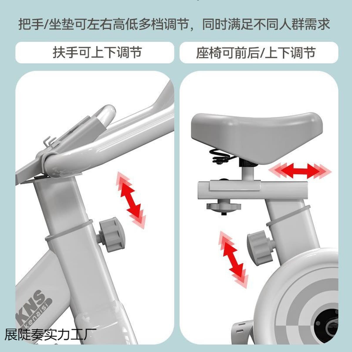 Динамический велотренажер для дома, для похудения, бесшумный, спортивный, для фитнеса, с педалями.
