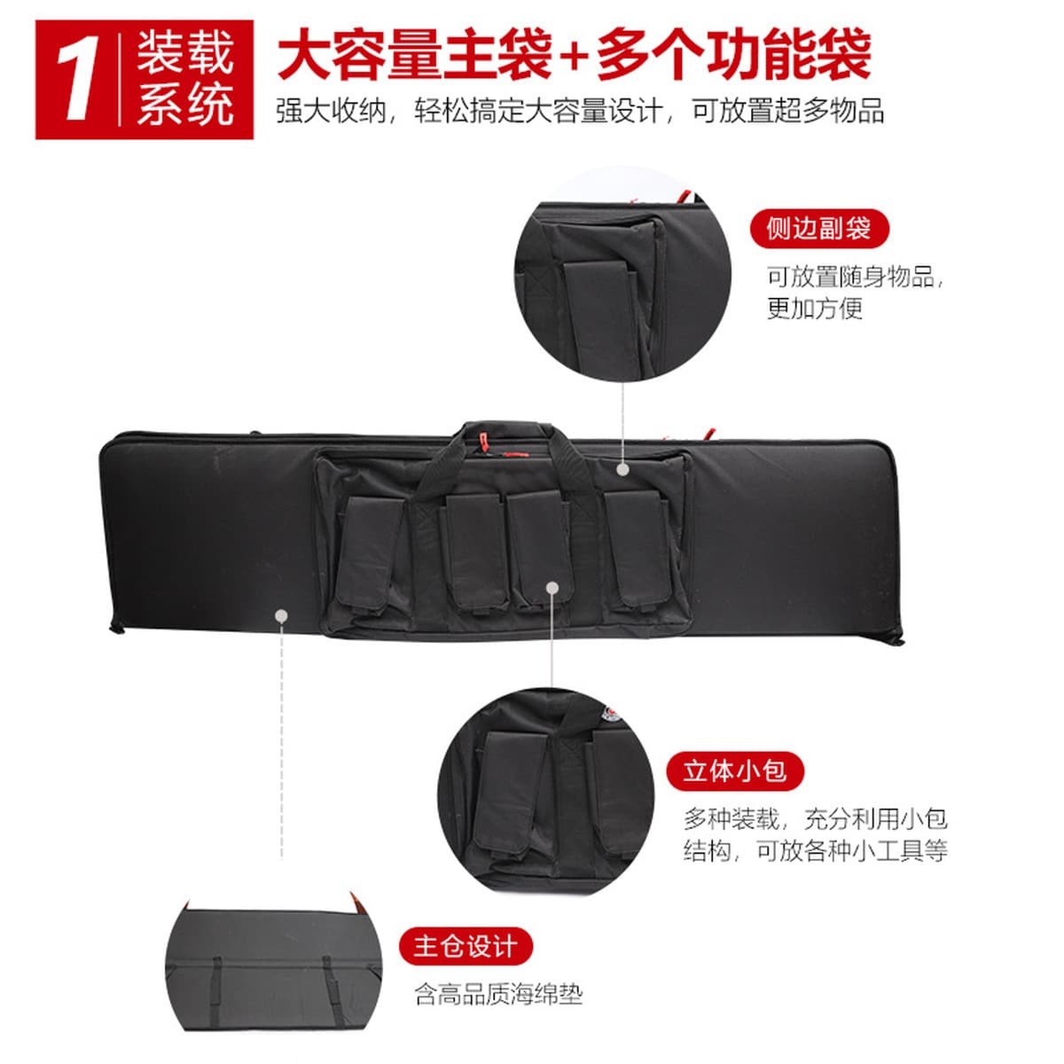 Новая тактическая сумка для оружия для охоты на открытом воздухе, сумка для инструментов и снаряжения для любителей военного...