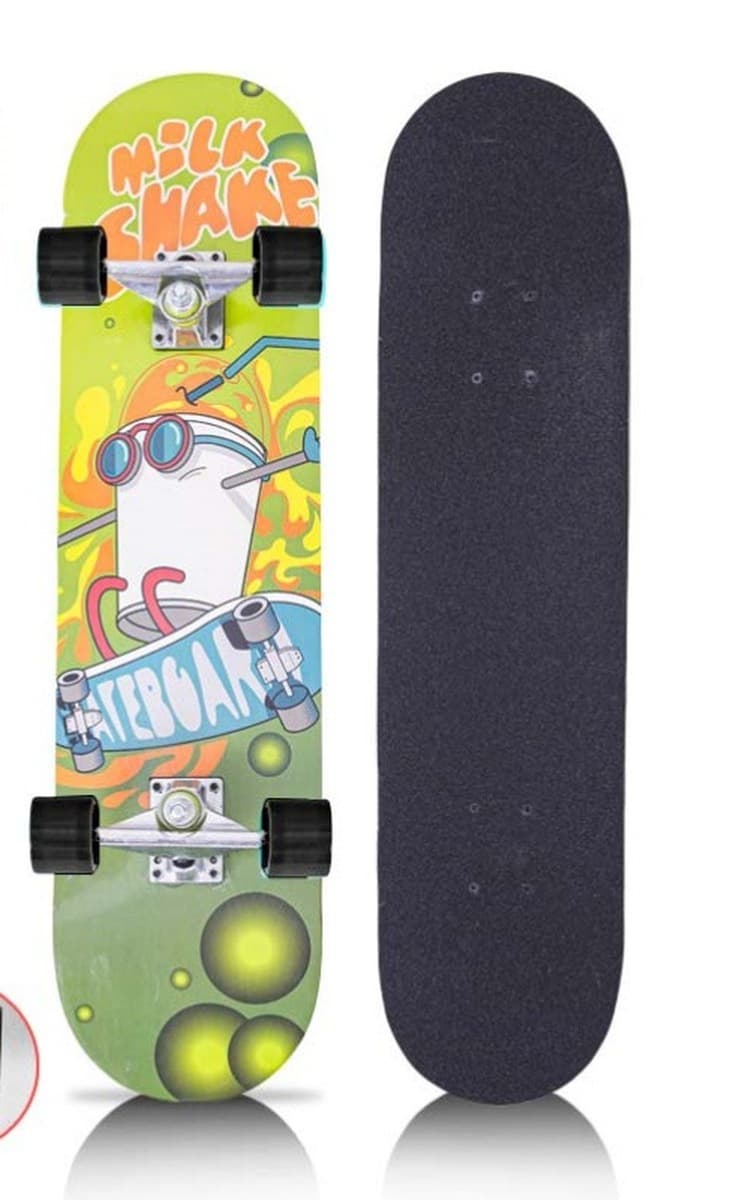 Скейтборд для начинающих, профессиональный, двойной наклон, для детей, подростков, взрослых, мальчиков и девочек,...