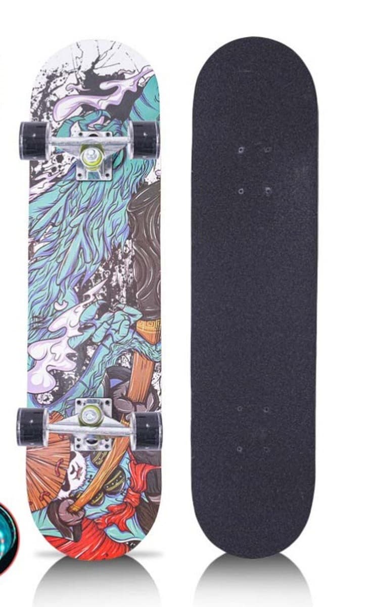 Скейтборд для начинающих, профессиональный, двойной наклон, для детей, подростков, взрослых, мальчиков и девочек,...