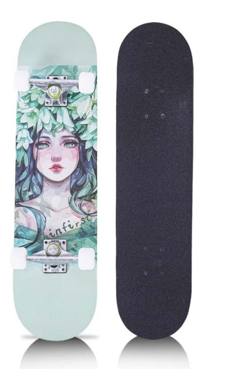 Скейтборд для начинающих, профессиональный, двойной наклон, для детей, подростков, взрослых, мальчиков и девочек,...