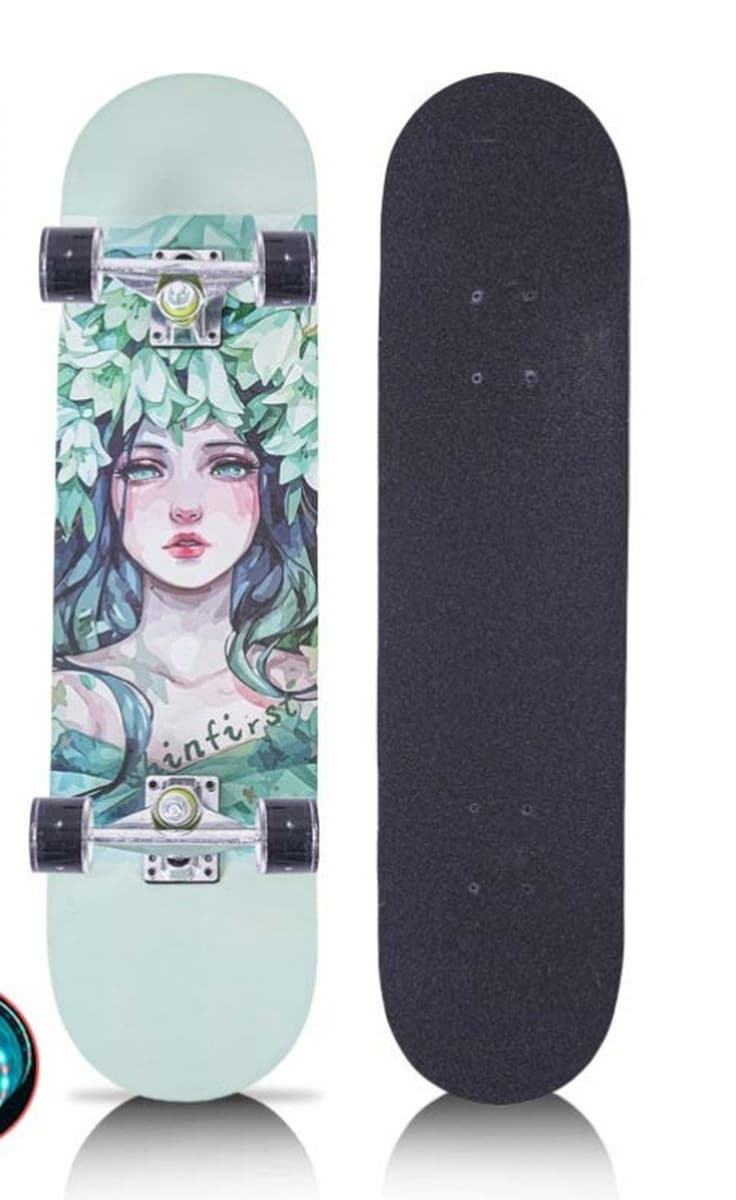 Скейтборд для начинающих, профессиональный, двойной наклон, для детей, подростков, взрослых, мальчиков и девочек,...