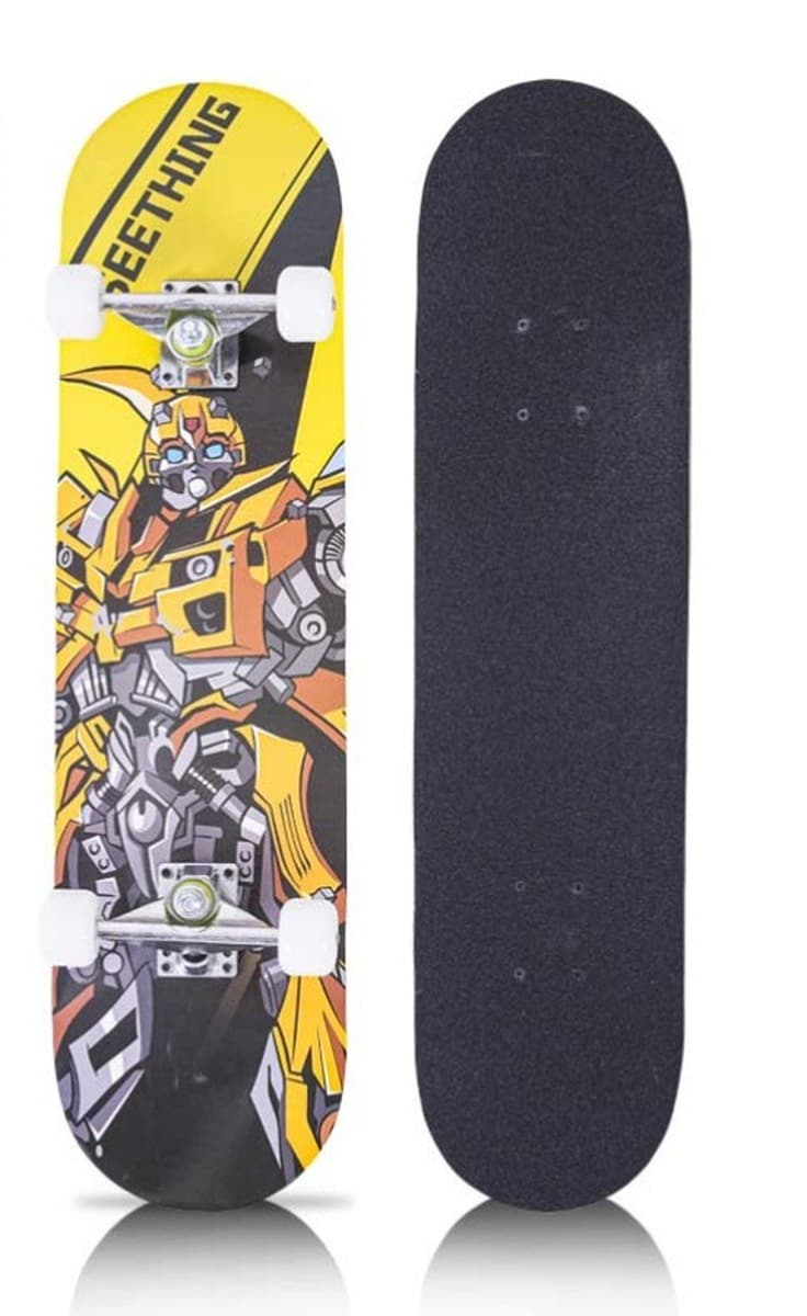 Скейтборд для начинающих, профессиональный, двойной наклон, для детей, подростков, взрослых, мальчиков и девочек,...