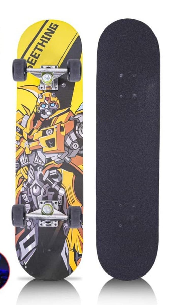 Скейтборд для начинающих, профессиональный, двойной наклон, для детей, подростков, взрослых, мальчиков и девочек,...