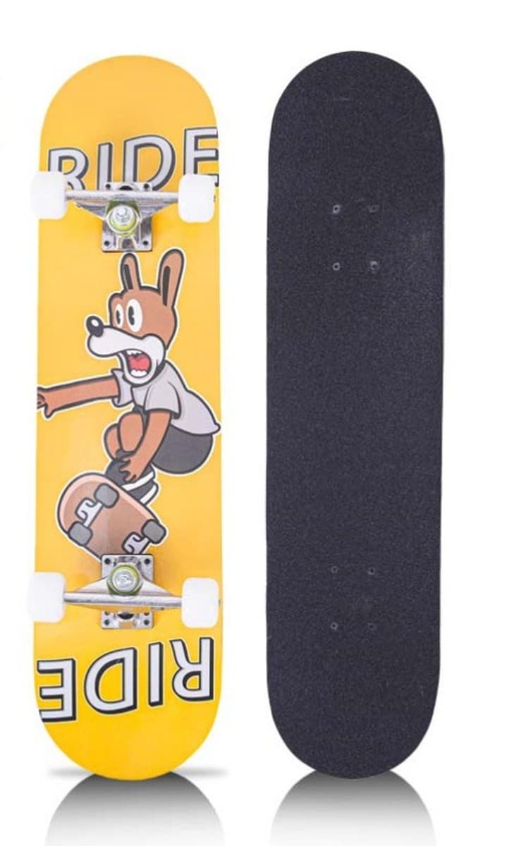 Скейтборд для начинающих, профессиональный, двойной наклон, для детей, подростков, взрослых, мальчиков и девочек,...