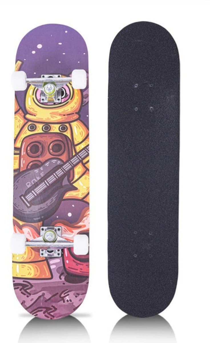 Скейтборд для начинающих, профессиональный, двойной наклон, для детей, подростков, взрослых, мальчиков и девочек,...