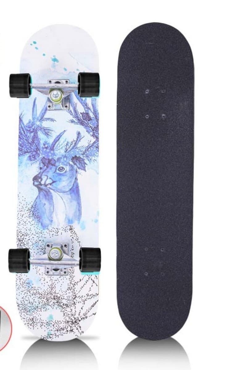Скейтборд для начинающих, профессиональный, двойной наклон, для детей, подростков, взрослых, мальчиков и девочек,...