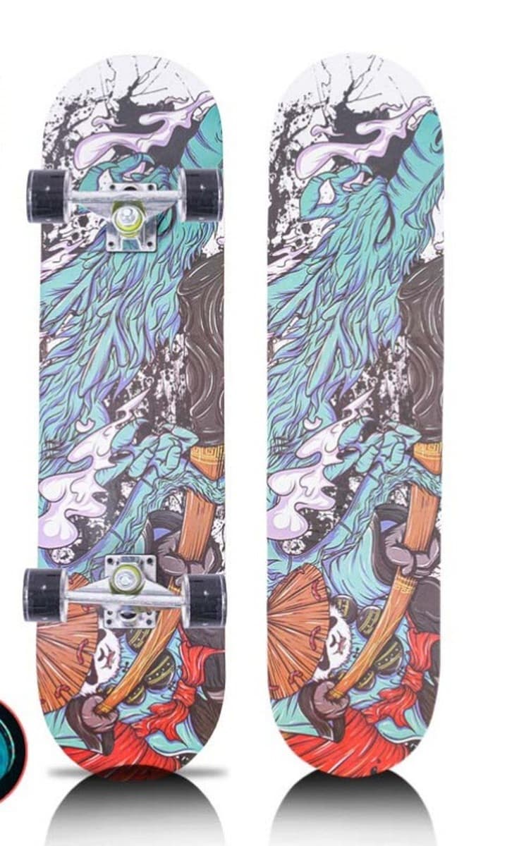 Скейтборд для начинающих, профессиональный, двойной наклон, для детей, подростков, взрослых, мальчиков и девочек,...