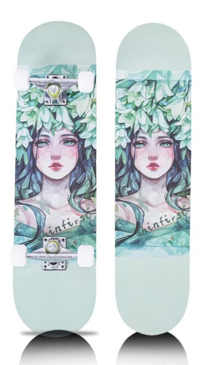 Скейтборд для начинающих, профессиональный, двойной наклон, для детей, подростков, взрослых, мальчиков и девочек,...