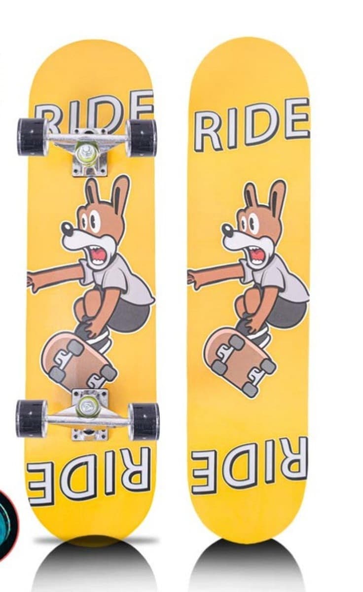 Скейтборд для начинающих, профессиональный, двойной наклон, для детей, подростков, взрослых, мальчиков и девочек,...