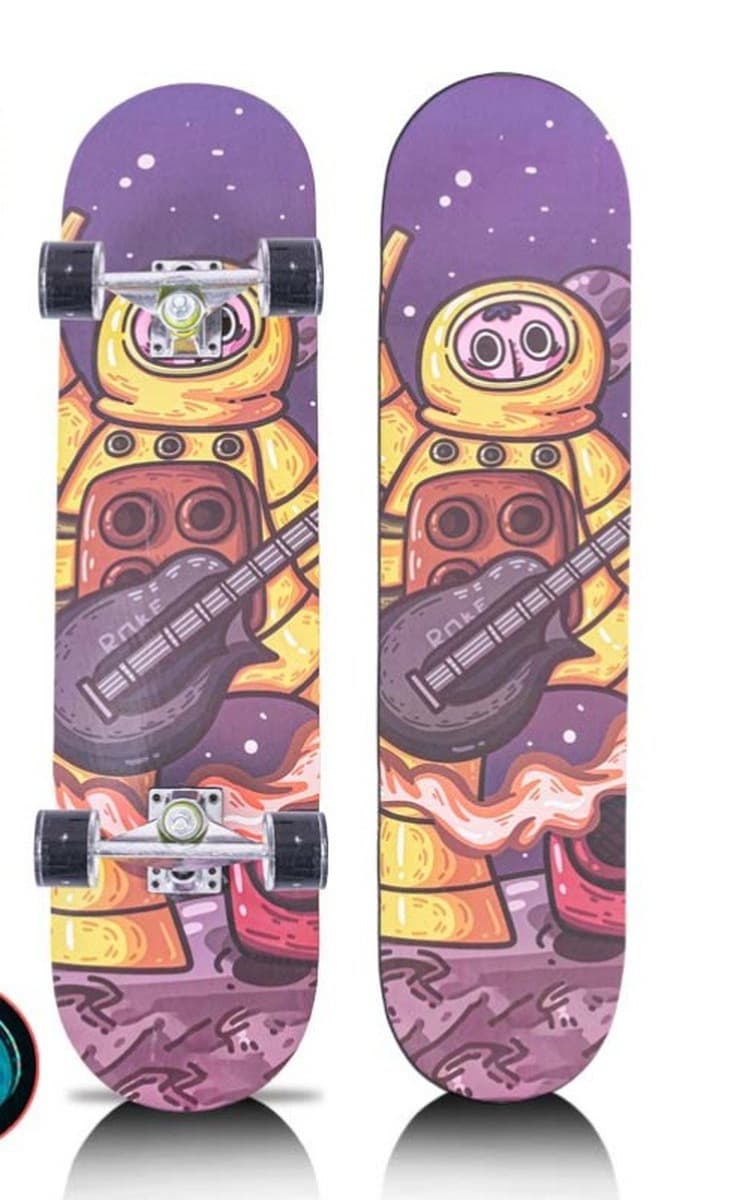 Скейтборд для начинающих, профессиональный, двойной наклон, для детей, подростков, взрослых, мальчиков и девочек,...