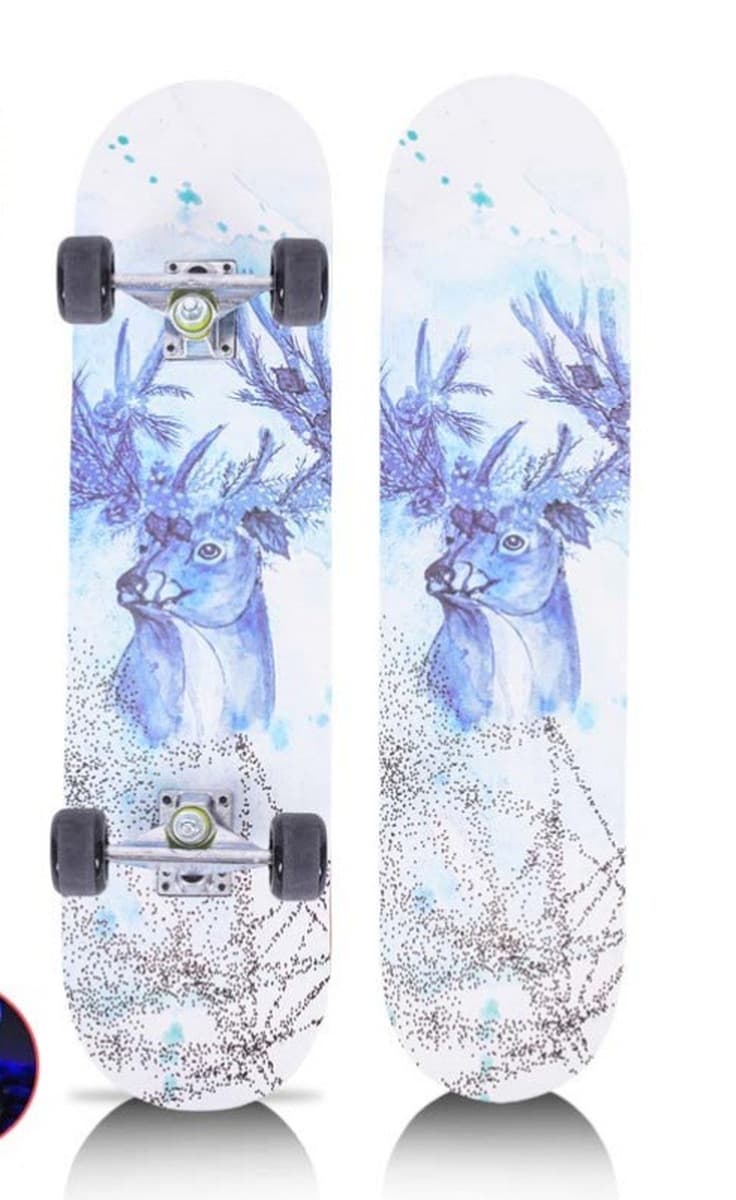 Скейтборд для начинающих, профессиональный, двойной наклон, для детей, подростков, взрослых, мальчиков и девочек,...