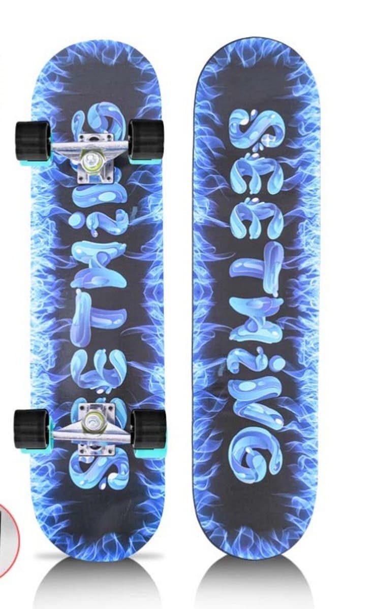 Скейтборд для начинающих, профессиональный, двойной наклон, для детей, подростков, взрослых, мальчиков и девочек,...