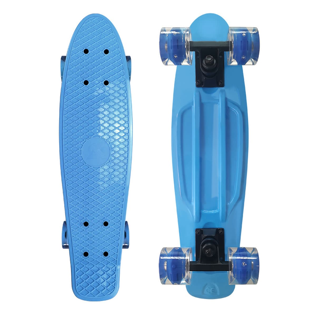 Четыре колеса LED вспышка колесо скейтборд маленькая рыба доска Детский скутер дорога пешком завод оптом